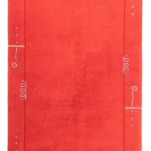 Nepal teppe - 228 x 162 cm - rød