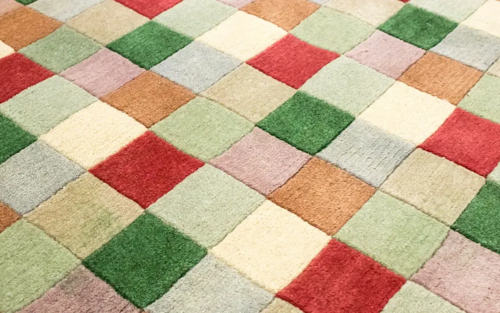 Nepal teppe - 229 x 163 cm - farget