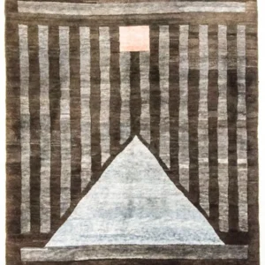 Nepal teppe - 232 x 175 cm - flerfarget