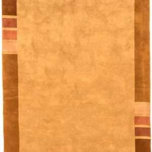 Nepal teppe - 238 x 177 cm - lysebrun