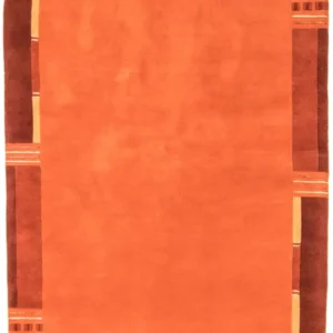 Nepal teppe - 239 x 173 cm - oransje