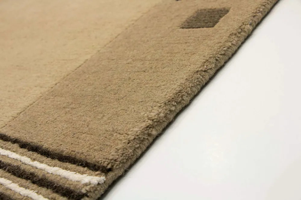 Nepal teppe - 240 x 170 cm - beige