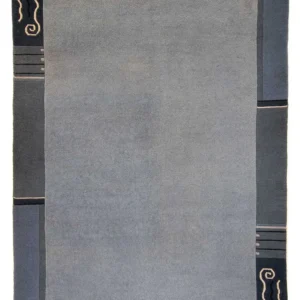 Nepal teppe - 240 x 170 cm - lyseblå