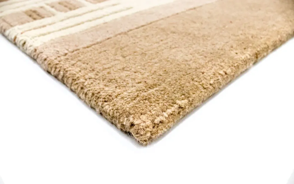 Nepal teppe - 241 x 175 cm - beige