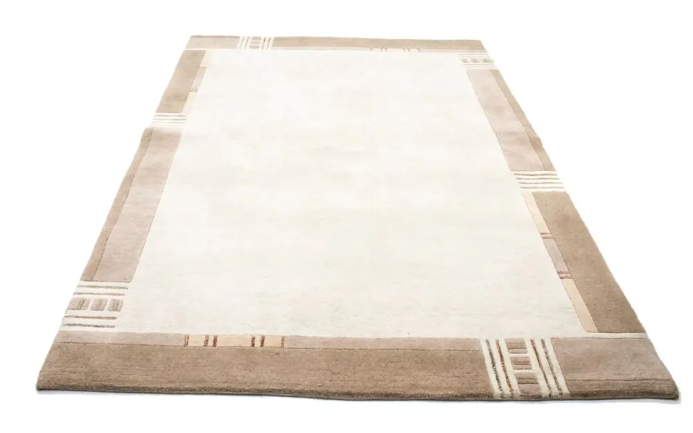 Nepal teppe - 241 x 175 cm - beige