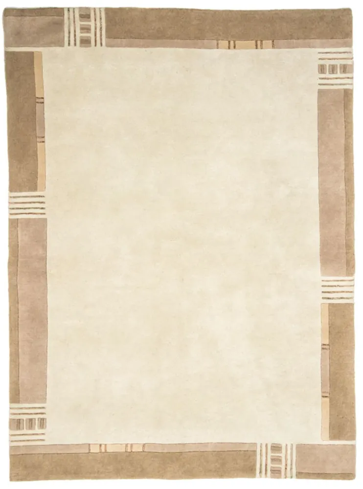 Nepal teppe - 241 x 175 cm - beige