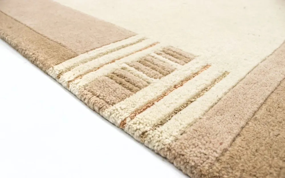Nepal teppe - 241 x 175 cm - beige