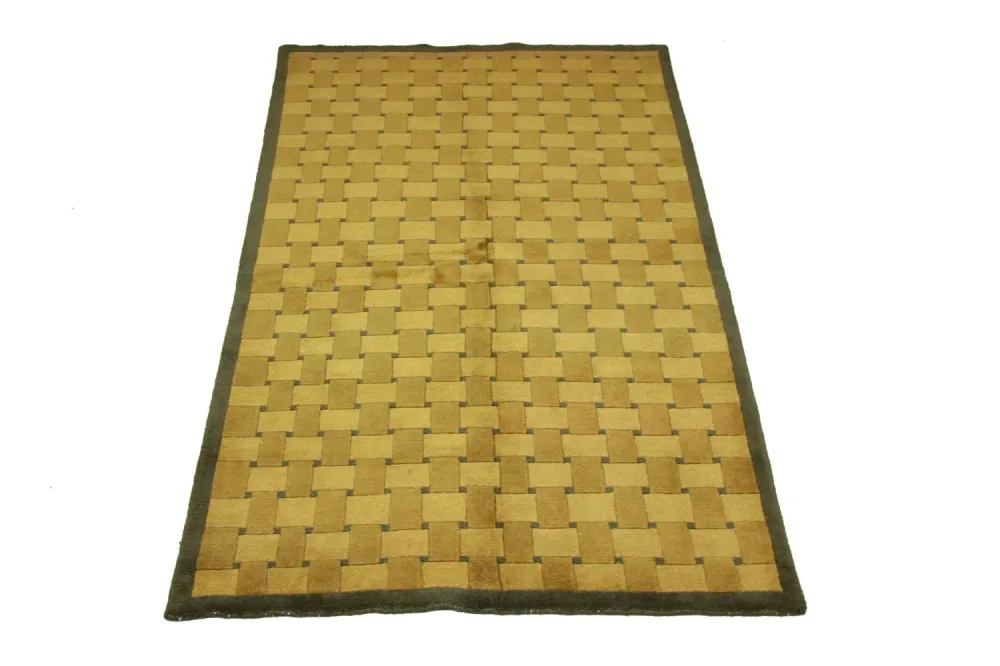 Nepal teppe - 245 x 155 cm - gull
