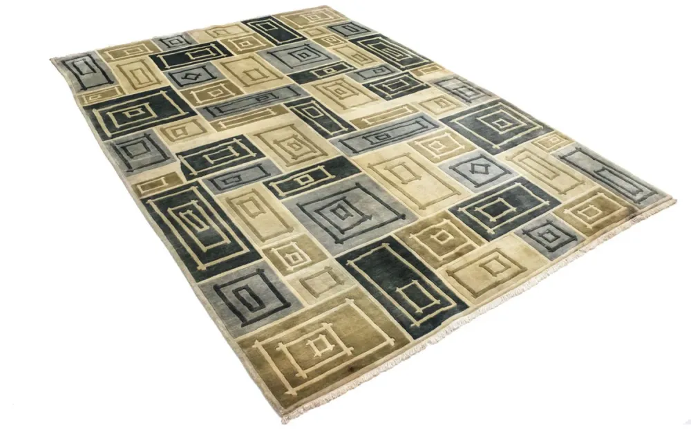 Nepal teppe - 263 x 183 cm - farget