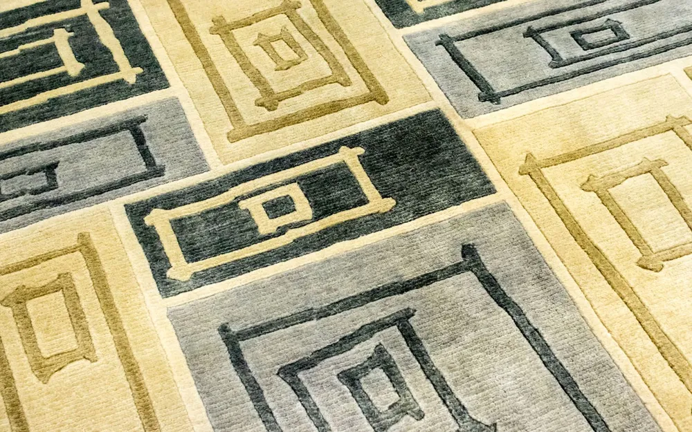 Nepal teppe - 263 x 183 cm - farget