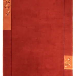 Nepal teppe - 293 x 205 cm - mørk rød