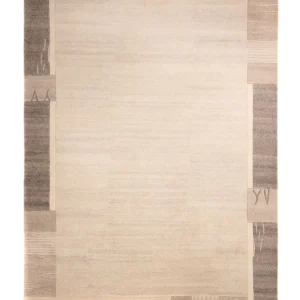 Nepal teppe - 296 x 200 cm - beige