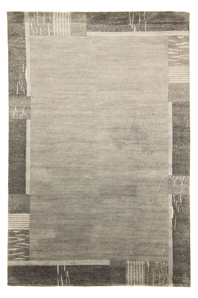 Nepal teppe - 300 x 200 cm - antrasitt