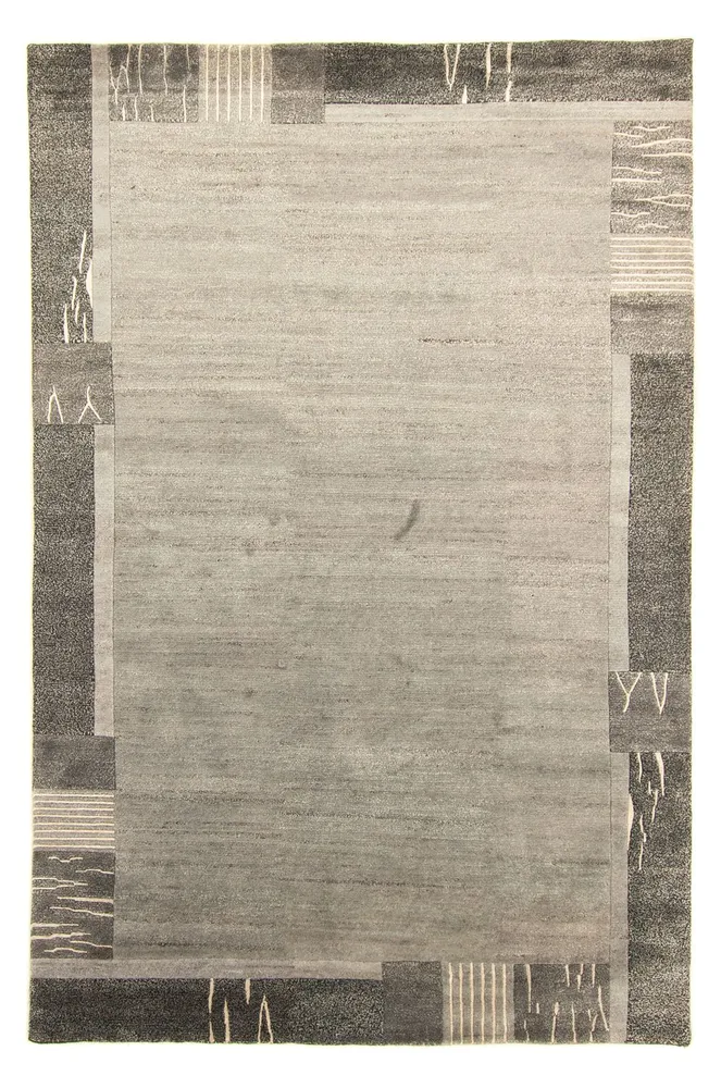 Nepal teppe - 301 x 202 cm - antrasitt
