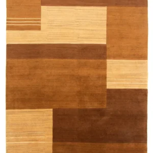 Nepal teppe - 340 x 248 cm - brun