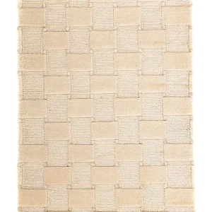 Nepal teppe - 90 x 60 cm - beige