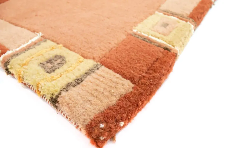 Nepal teppe - 60 x 40 cm - rosa