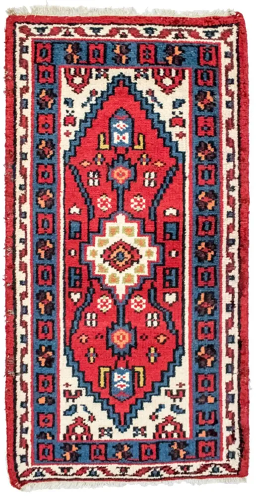 Orientalsk teppe - 120 x 60 cm - rød