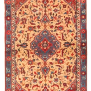 Orientalsk teppe - 122 x 73 cm - oransje