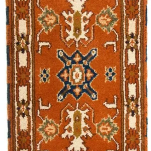 Orientalsk teppe - 126 x 62 cm - rust