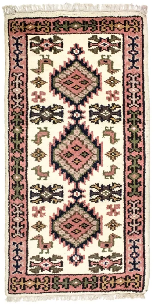 Orientalsk teppe - 140 x 70 cm - beige