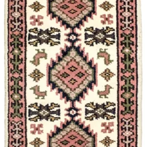 Orientalsk teppe - 140 x 70 cm - beige