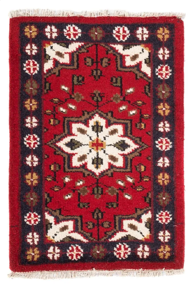 Orientalsk teppe - 90 x 60 cm - rød