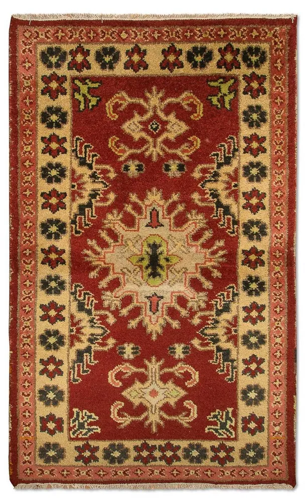 Orientalsk teppe - 151 x 90 cm - rød