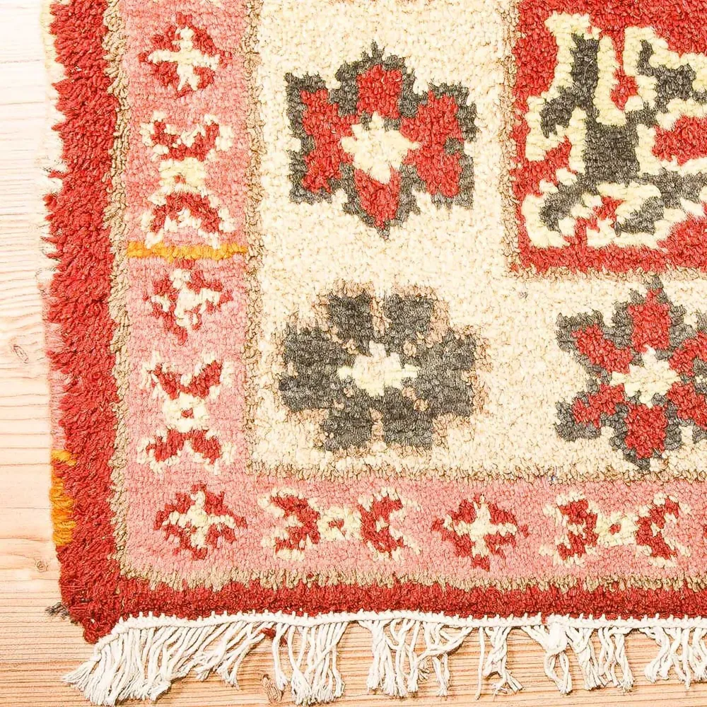 Orientalsk teppe - 151 x 90 cm - rød