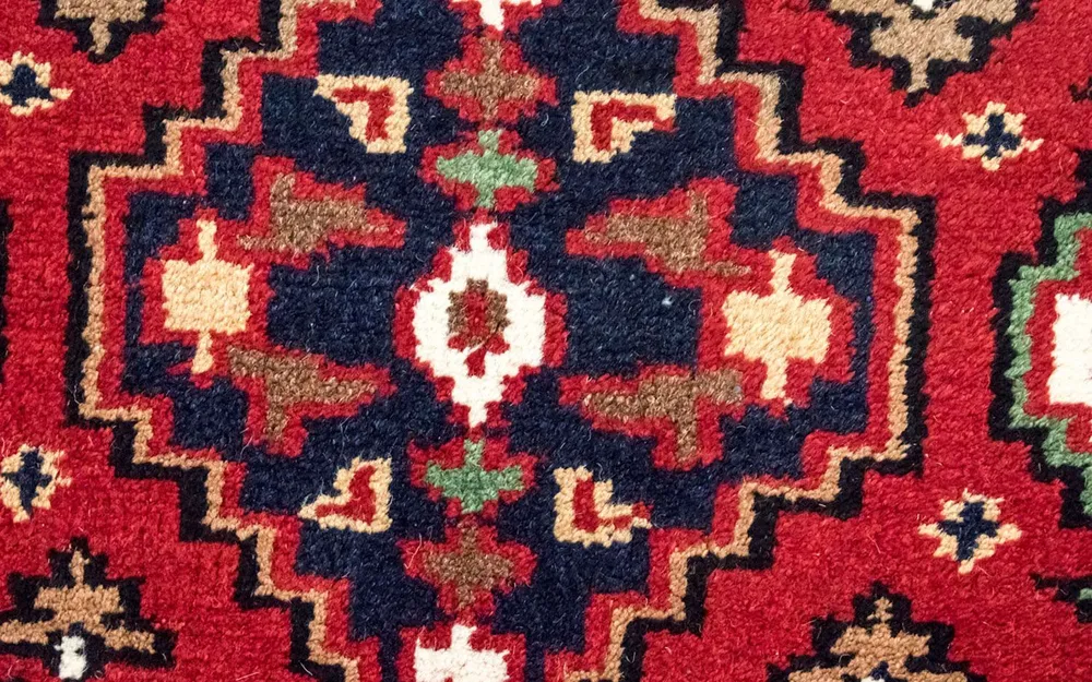 Orientalsk teppe - 160 x 90 cm - rød