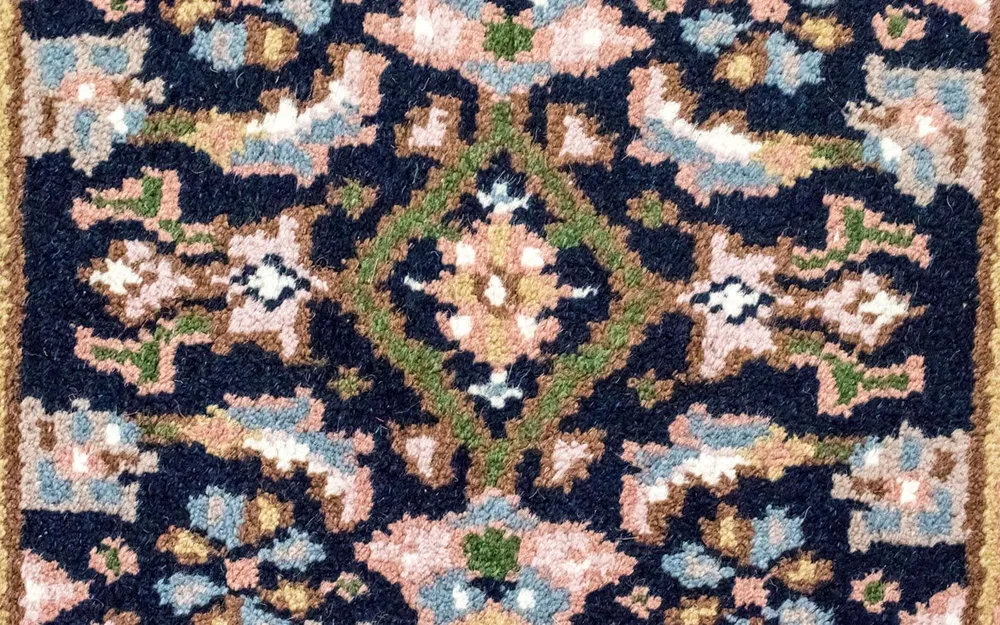 Orientalsk teppe - 160 x 90 cm - blå