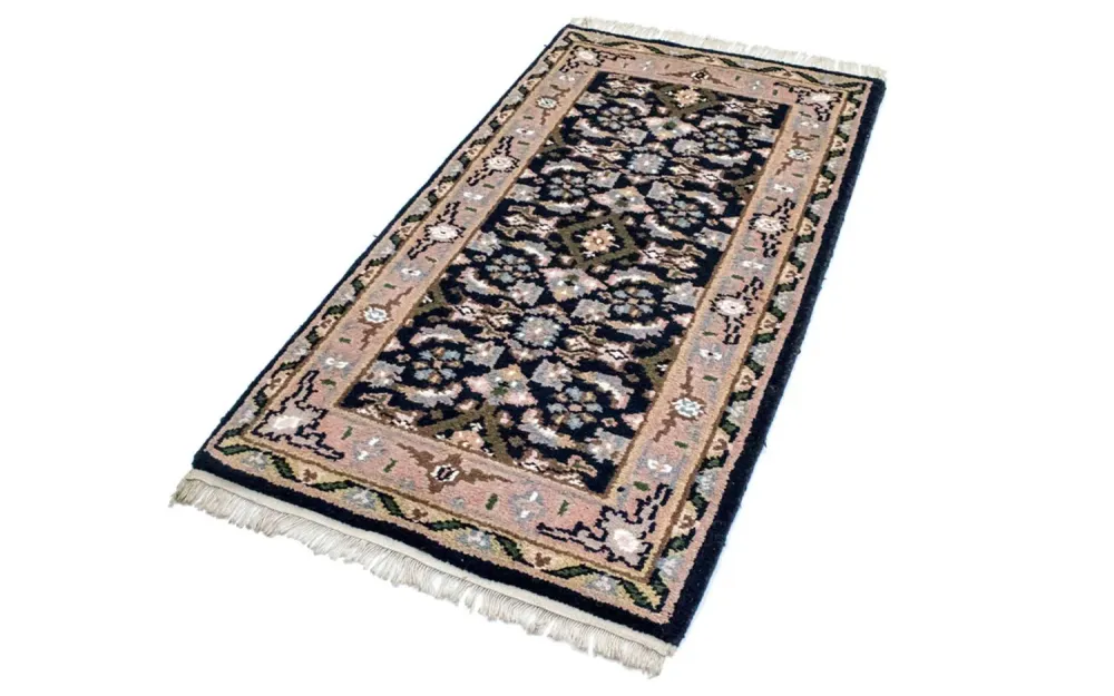 Orientalsk teppe - 160 x 90 cm - blå