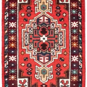 Orientalsk teppe - 160 x 90 cm - rød