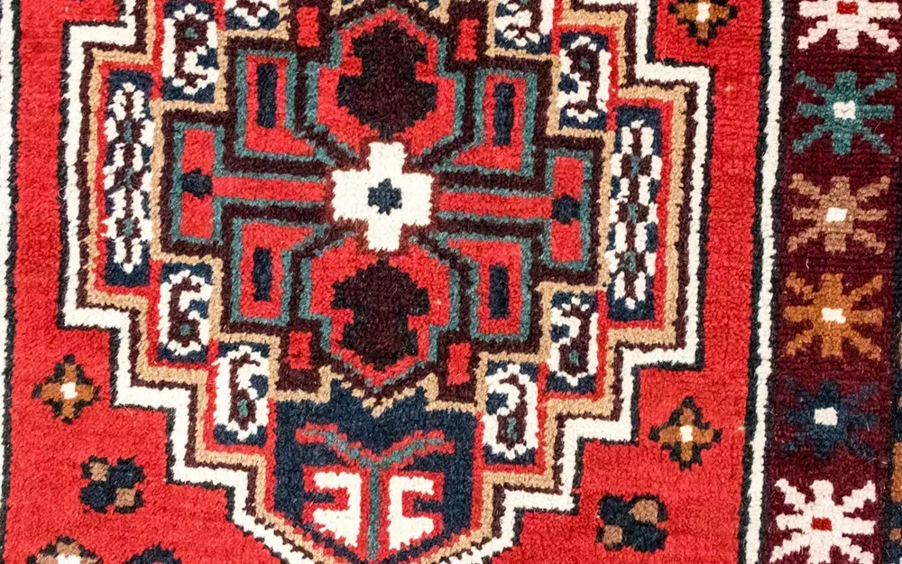Orientalsk teppe - 160 x 90 cm - rød