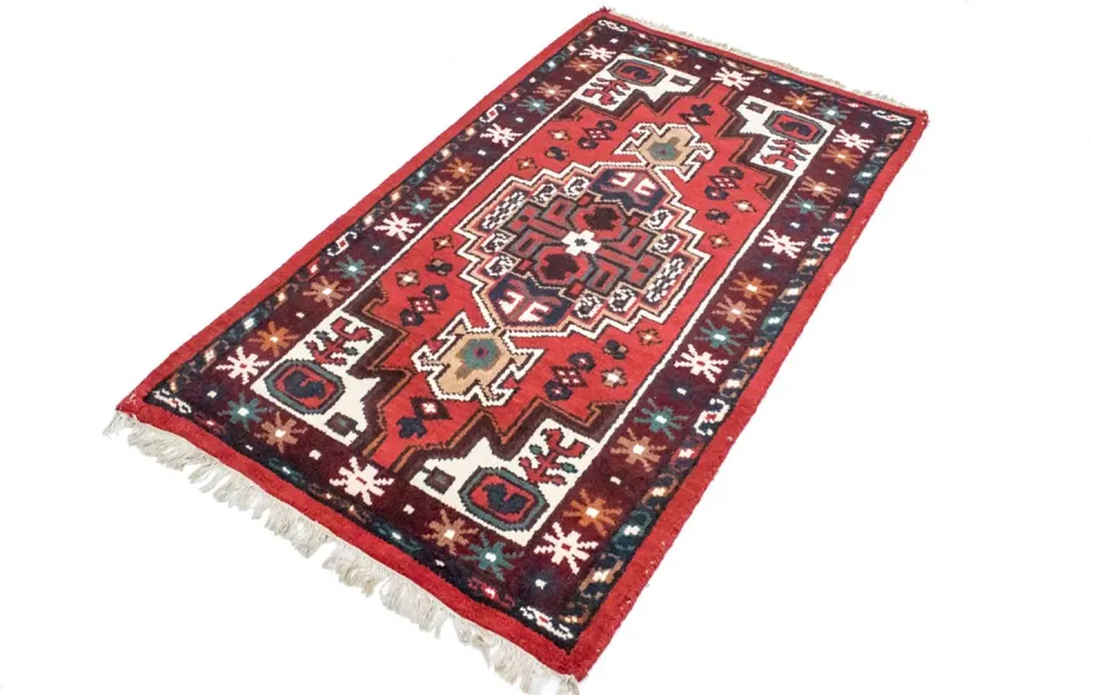 Orientalsk teppe - 160 x 90 cm - rød