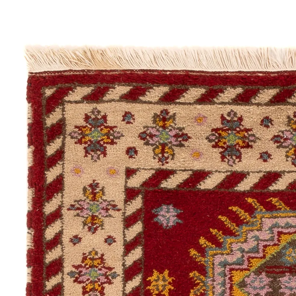 Orientalsk teppe - 160 x 90 cm - mørk rød