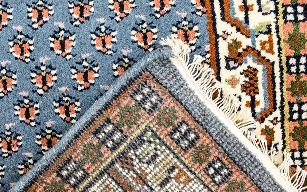 Orientalsk teppe - 160 x 90 cm - turkis