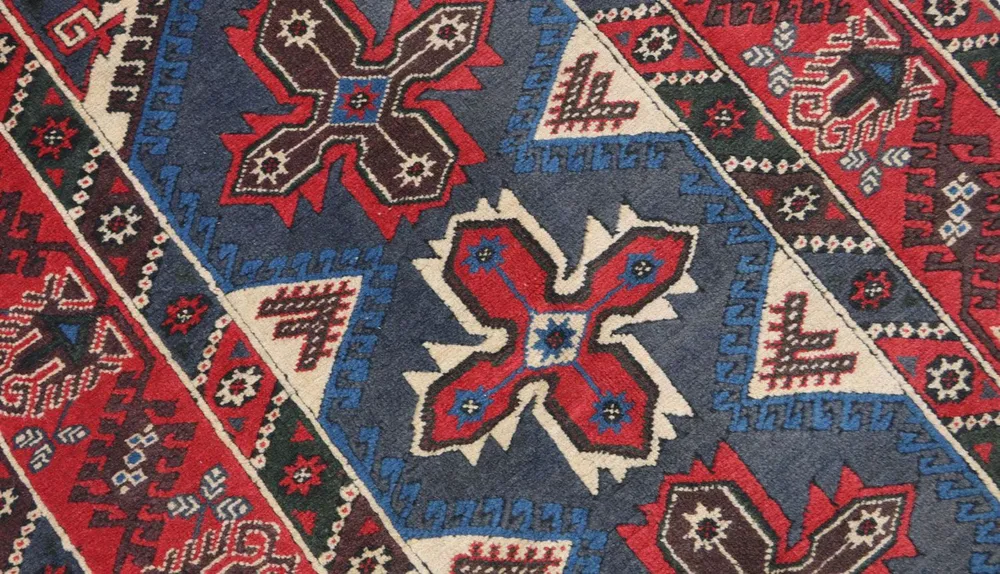 Orientalsk teppe - 184 x 119 cm - rød