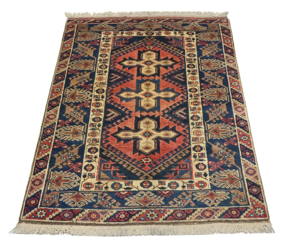 Orientalsk teppe - 192 x 120 cm - rust