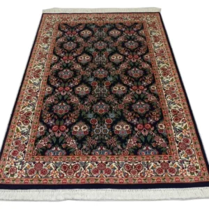 Orientalsk teppe - 215 x 123 cm - svart