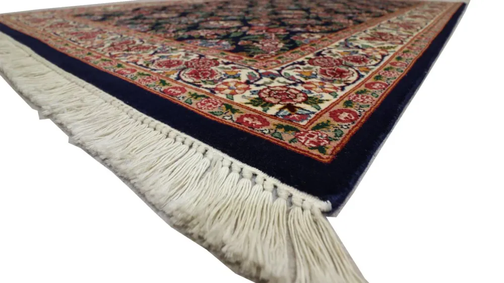 Orientalsk teppe - 215 x 123 cm - svart