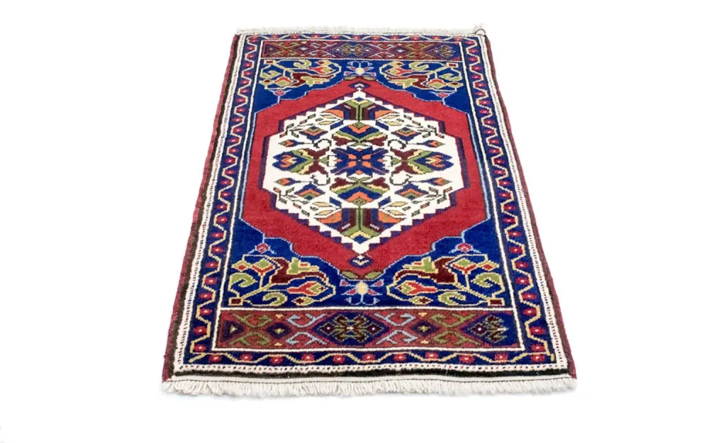Orientalsk teppe - 97 x 56 cm - blå
