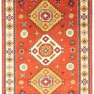Orientalsk teppe - 241 x 171 cm - oransje