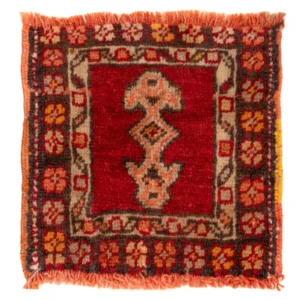 Orientalsk teppe - 27 x 24 cm - rød