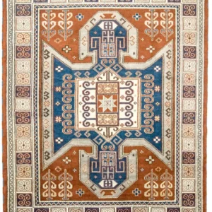 Orientalsk teppe - 298 x 248 cm - rust