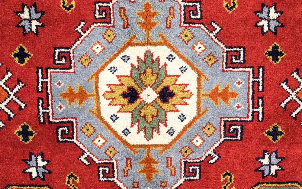Orientalsk teppe - 302 x 202 cm - rød