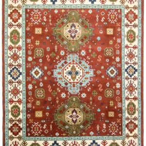 Orientalsk teppe - 306 x 244 cm - rød