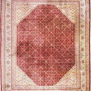Orientalsk teppe - 386 x 298 cm - rød