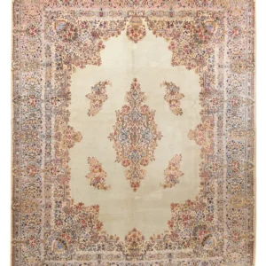 Orientalsk teppe - 400 x 300 cm - sand