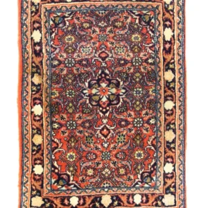 Orientalsk teppe - 78 x 54 cm - rød